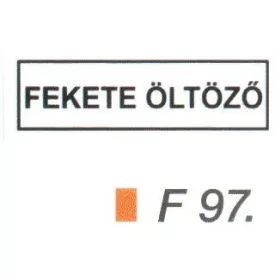Fekete öltözö F97