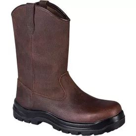   FC16 Buffalo Grain Oil bőr Indiana Rigger Portwest S3 munkavédelmi csizma