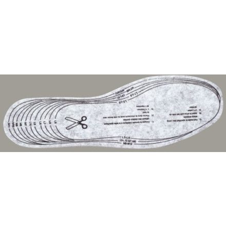 FC89BKR, FC89-s Portwest, Thermal polár talpbetét