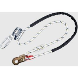   FP26 Portwest munkavédelmi Állítható munkahelyzet beállító kötélzet, magasban végzett munkához, állítható, 2 méter, kapcsos horoggal és akasztóhoroggal.