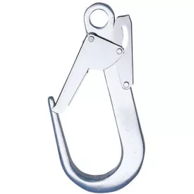   FP35 portwest munkavédelmi Akasztóhorog karabiner magasban végzett munkához, Hossz: 220mm, Nyílás: 52mm. Fékezőerő 25kN.