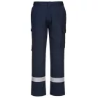 FR401 Portwest jólláthatósági Bizflame Plus kéttónusú munkavédelmi nadrág Navy XXL