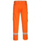 FR401 Portwest jólláthatósági Bizflame Plus kéttónusú munkavédelmi nadrág Narancs L