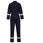 FR502 Portwest jólláthatósági Bizflame Plus könnyű munkavédelmi overál Navy L