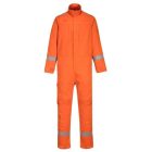 FR502 Portwest jólláthatósági Bizflame Plus könnyű munkavédelmi overál Navy és Narancs színrkben