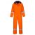 FR53ORRS, Portwest FR53 antisztatikus téli, munkavédelmi, láthatósági overall , kezeslábas, Narancssárga, S