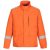 FR601 Portwest jólláthatósági Bizflame Plus Lightweight  munkavédelmi kabát Narancs M