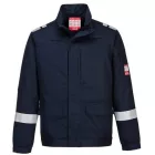 FR601 Portwest jólláthatósági Bizflame Plus Lightweight  munkavédelmi kabát Navy és Narancs színekben