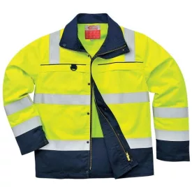   Portwest FR61 HiVis Multi-Norm jól láthatósági munkavédelmi kabát, Jólláthatóság