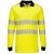 FR702 Portwest WX3 jólláthatósági lángálló HI-VIS munkavédelmi pólóing Sárga/Fekete L