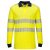 FR702 Portwest WX3 jólláthatósági lángálló HI-VIS munkavédelmi pólóing Sárga/Navy L