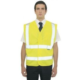   FR70y Jólláthatósági mellény lángálló bevonattal narancs Jólláthatósági