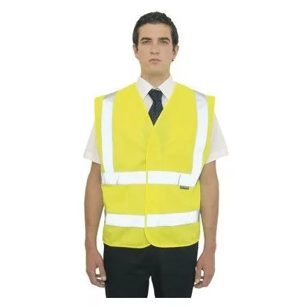 FR70y Jólláthatósági mellény lángálló bevonattal narancs Jólláthatósági