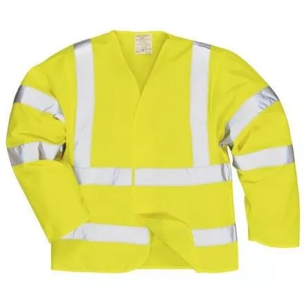 Jól láthatósági dzseki lángálló bevonattal FR73 , Jólláthatósági