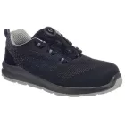 FT08 Portwest Portwest Compositelite Wire Lace Safety Trainer kötött S1P Fekete/Szürke és Fekete/Piros színben