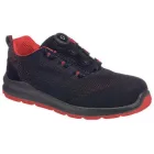 FT08 Portwest Portwest Compositelite Wire Lace Safety Trainer kötött S1P Fekete/Szürke és Fekete/Piros színben