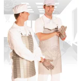   Lánckötény rozsdamentes acélgyűrűkből 55x60 cm 4498-as