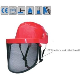 GP fémháló erdészetimunkákhoz, 330 x 118 mm