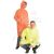 Fluo esőköpeny 4/4-es, lélegző 150g/m²   , vízhatlan 70370-379-es