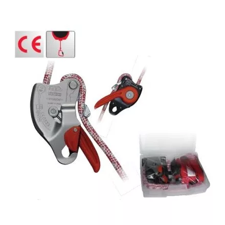 Ereszkedő mentőkészlet (Sparrow önmentő, B102S hevederzet, 10m kötél, tartódoboz)