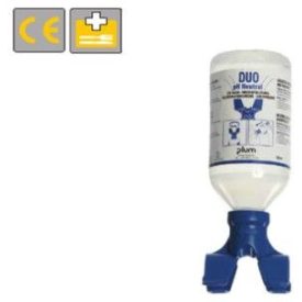   PLUM Duo 500 ml pH Neutral szemkimosó, egyszerre 2 szem öblítésére