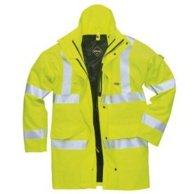GT10 GORE-TEX HI-VIS PARKA KABÁT, Jólláthatósági