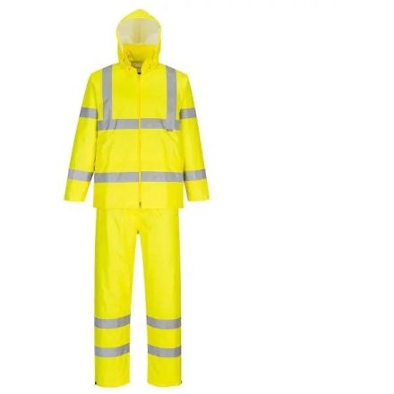 H448 Portwest Packaway jólláthatosági munkavédelmi esőruha Sárga S