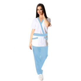   EGYENES VONALÚ, BEBÚJÓS NŐI KÖPENY, VÁLASZTHATÓ SZÍNŰ DÍSZÍTÉSSEL