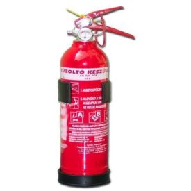 1 kg ABC Porral oltó tűzoltó készülék PKM1A 5A 34B C