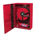TCSK Model-1 Kombinált fali tűzcsapszekrény 1" 30m EPDM tömlővel, üvegablakos 950x650x285mm 