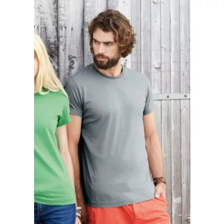 MEN'S SHORT SLEEVE VINTAGE (KV2104) nyári rövid ujjú férfi pulóver, környakas testhez álló, Mintás sötétkék/Vintage Navy színben,  méret: XL, méret: XL, szín: Mintás sötétkék/Vintage Navy