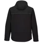 KX362 Portwest KX3 kapucnis Softshell Munkaédelmi kabát Fekete XXL