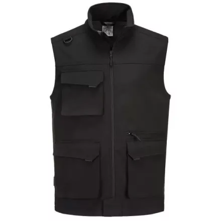 KX363BKRS - KX3 Softshell munkavédelmi mellény extra zsebekkel S
