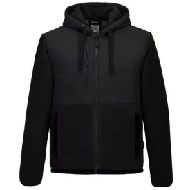 KX371 Portwest KX3 BORG FLEECE KABÁT Fekete L
