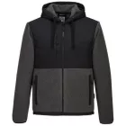 KX371 Portwest KX3 BORG FLEECE KABÁT Fekete/Szürke és Fekete színben