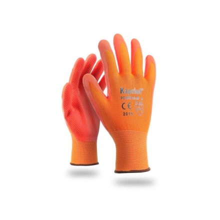 Kapriol Powergrip védőkesztyű narancs 9
