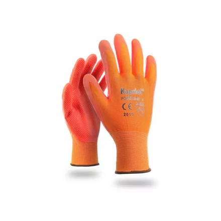 Kapriol Powergrip védőkesztyű narancs 10