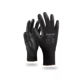 Kapriol Skin védőkesztyű fekete 9  - bliszter nélkül