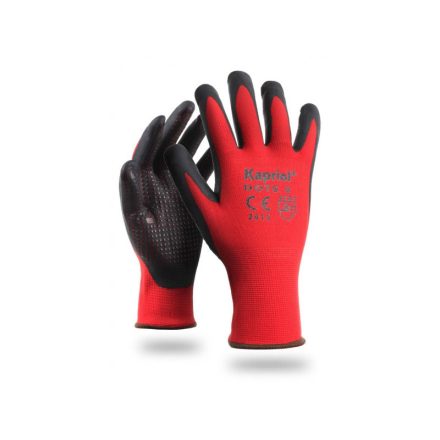 Kapriol Dots védőkesztyű piros 9