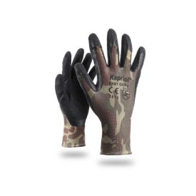 Kapriol Easy Grip védőkesztyű terepszínű 9
