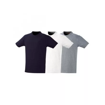 Kapriol póló fehér, szürke, kék - 3db XL