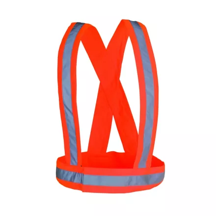 Kapriol láthatósági kantár narancs