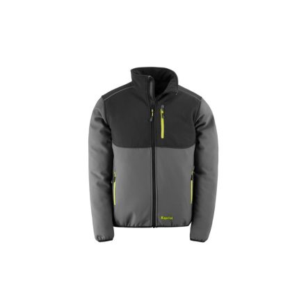 Kapriol Kavir Soft Shell dzseki szürke L