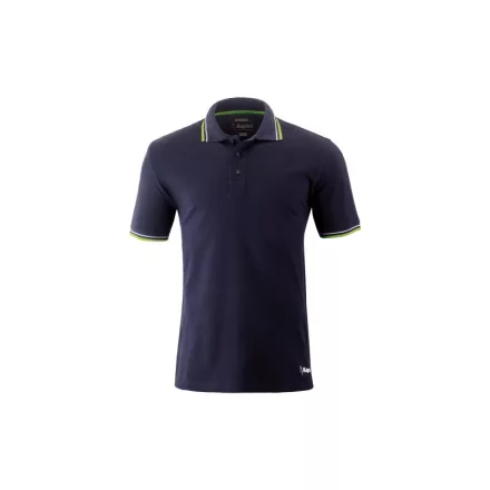 Kapriol galléros póló kék/lime XL