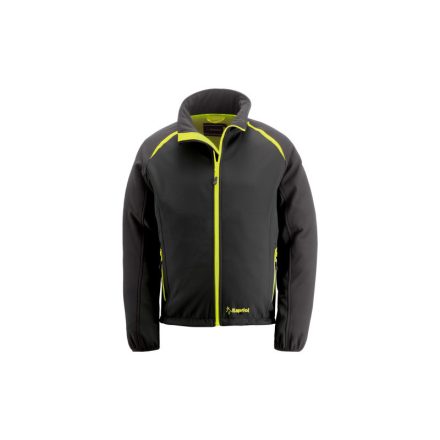 Kapriol EVO Soft Shell dzseki fekete/citrom XXL
