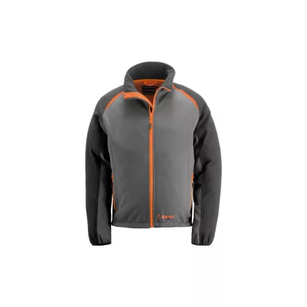 Kapriol EVO Soft Shell dzseki szürke/narancs L