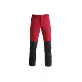 Kapriol Vertical munkavédelmi nadrág piros XXXL