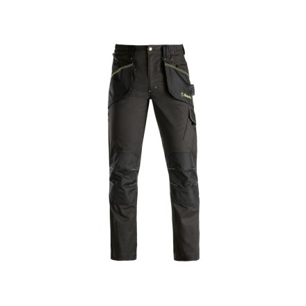 Kapriol Slick munkavédelmi nadrág fekete/fekete XL