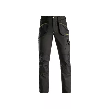 Kapriol Slick munkavédelmi nadrág fekete/fekete XL