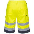 L043 - Hi-Vis könnyű poli-pamut jólláthatósági munkavédelmi rövidnadrág Sárga/Navy színben